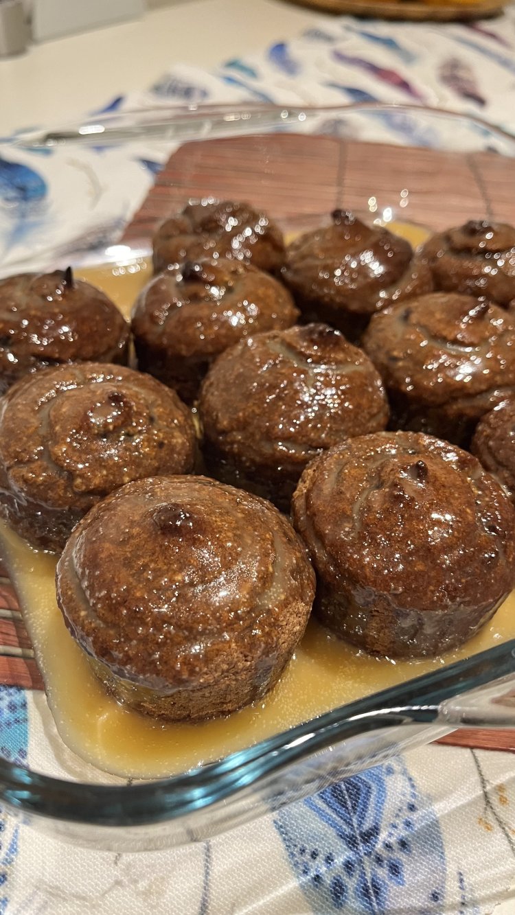 Sticky Toffee Pudding - Hurmalı Islak Kek